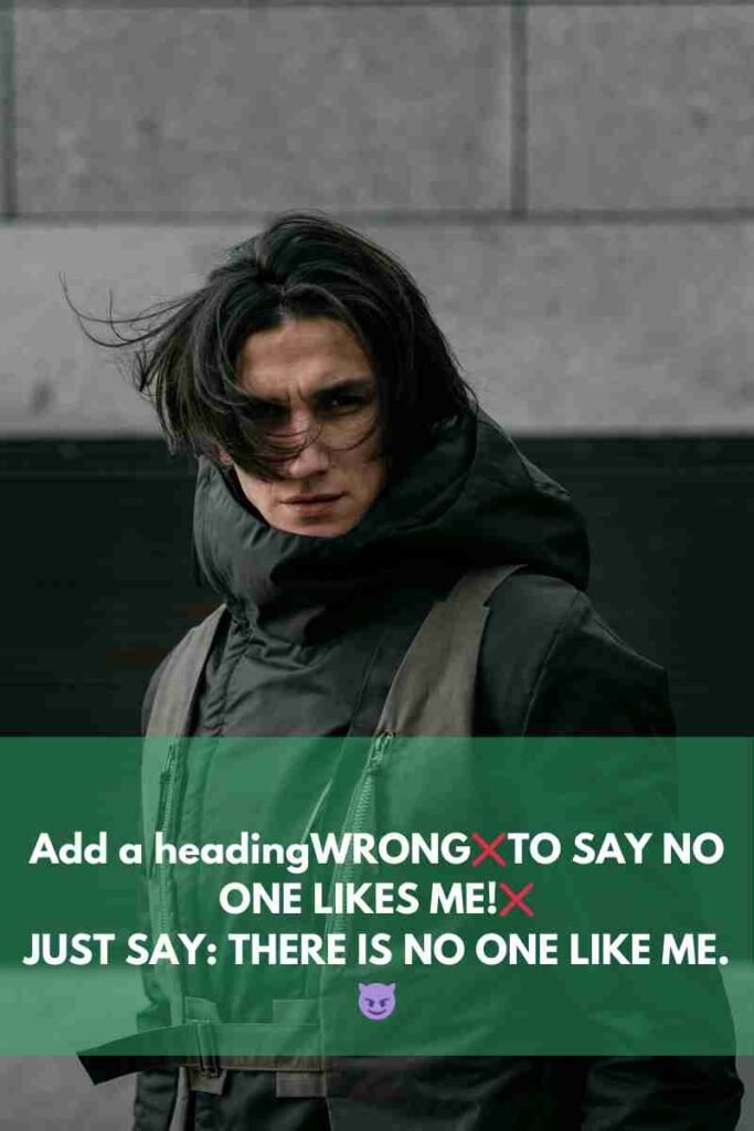Attitude Shayari English
